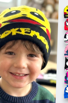 Gorro Rocky de Lana Tejidos de Personajes para Niños